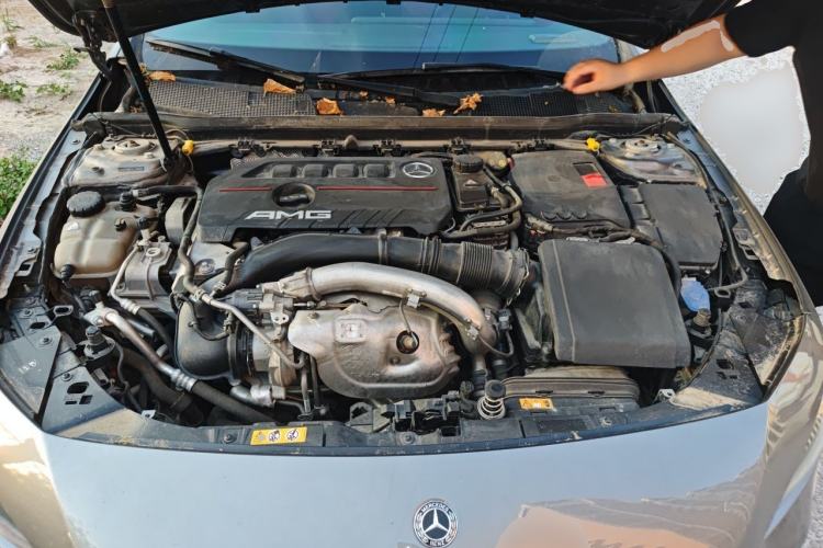 Used Mercedes-Benz A AMG 2019 AMG A 35 L 4MATIC Engine Bay