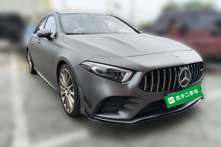 Used Mercedes-Benz A AMG 2019 AMG A 35 L 4MATIC First Edition Special Version Front Right 45 Deg