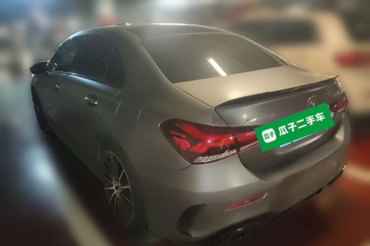 Used Mercedes-Benz A AMG 2019 AMG A 35 L 4MATIC Rear Left 45 Deg