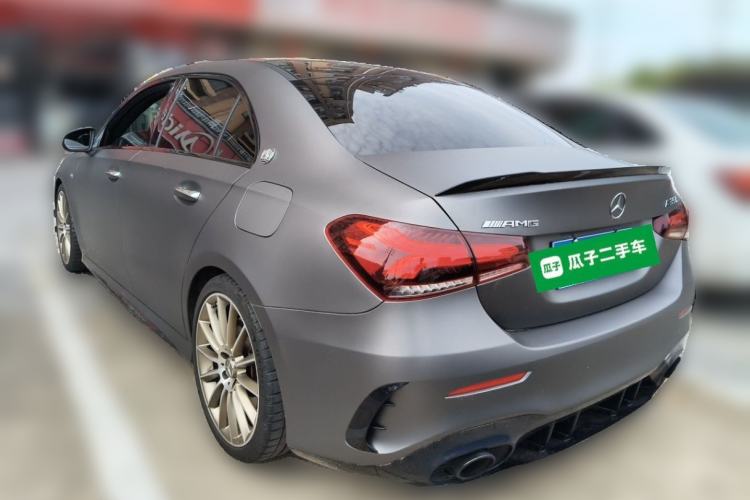 Used Mercedes-Benz A AMG 2019 AMG A 35 L 4MATIC First Edition Special Version Rear Left 45 Deg