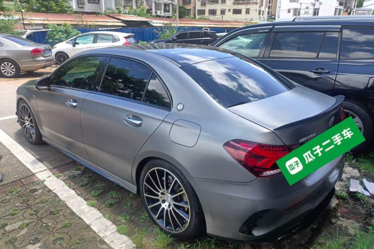 Used Mercedes-Benz A AMG 2019 AMG A 35 L 4MATIC Rear Left 45 Deg