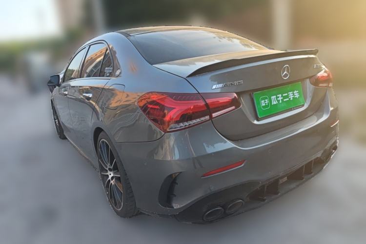 Used Mercedes-Benz A AMG 2019 AMG A 35 L 4MATIC Rear Left 45 Deg