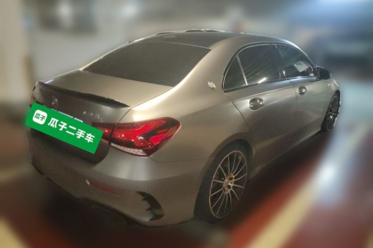 Used Mercedes-Benz A AMG 2019 AMG A 35 L 4MATIC Rear Right 45 Deg
