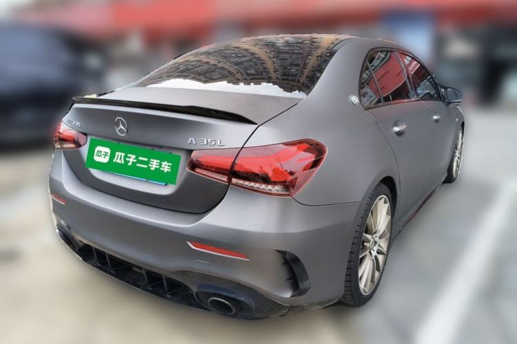 Used Mercedes-Benz A AMG 2019 AMG A 35 L 4MATIC First Edition Special Version Rear Right 45 Deg