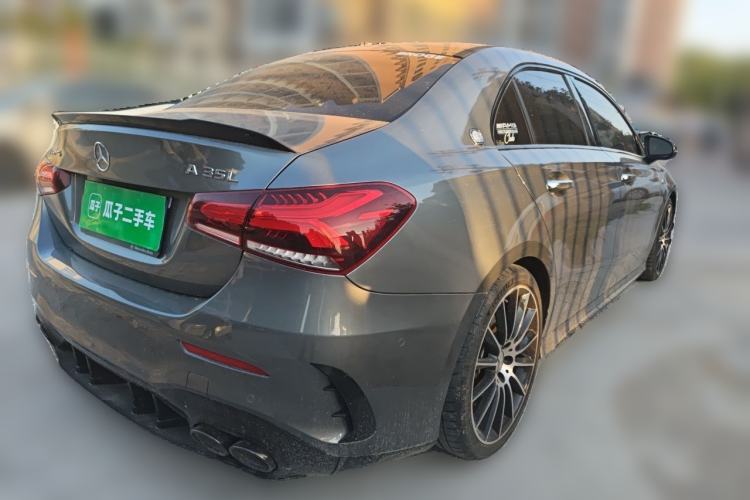 Used Mercedes-Benz A AMG 2019 AMG A 35 L 4MATIC Rear Right 45 Deg