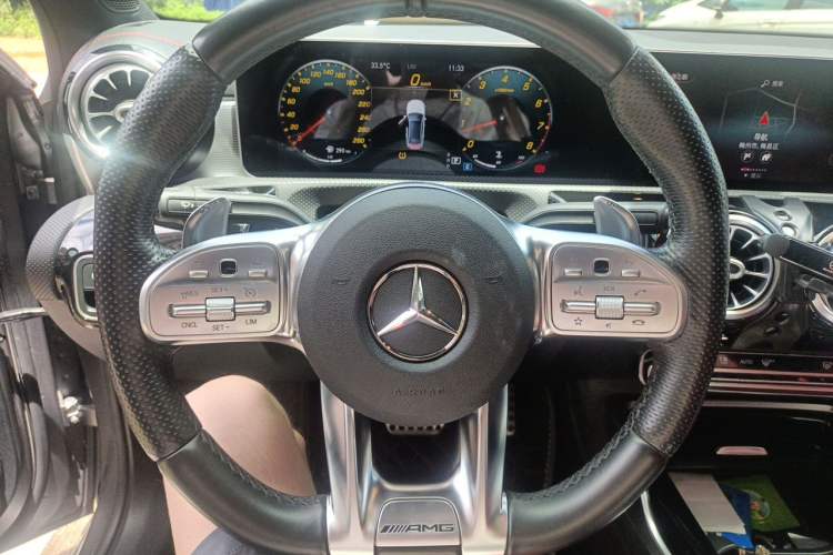 Used Mercedes-Benz A AMG 2019 AMG A 35 L 4MATIC Steering Wheel