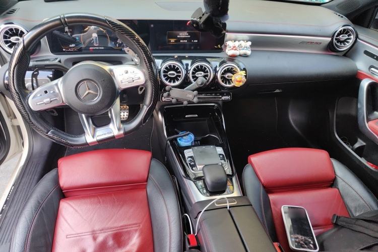 Used Mercedes-Benz A AMG 2019 AMG A 35 L 4MATIC Center Console