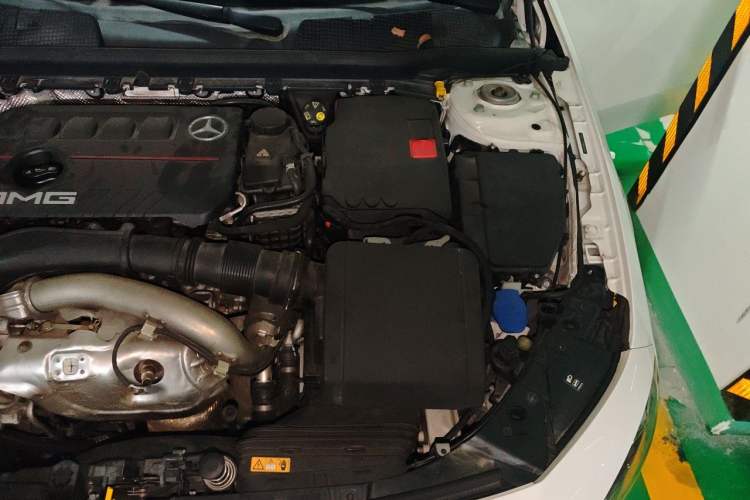 Used Mercedes-Benz A AMG 2019 AMG A 35 L 4MATIC Engine Bay Left