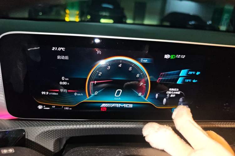 Used Mercedes-Benz A AMG 2019 AMG A 35 L 4MATIC Instrument Cluster