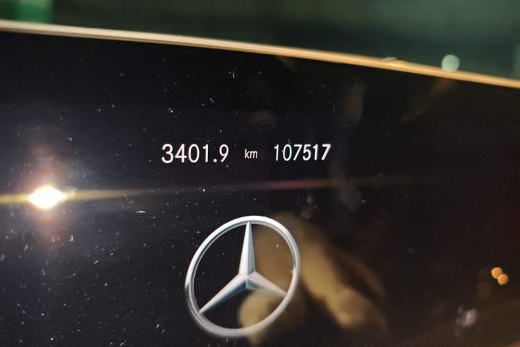 Used Mercedes-Benz A AMG 2019 AMG A 35 L 4MATIC Odometer Close Up