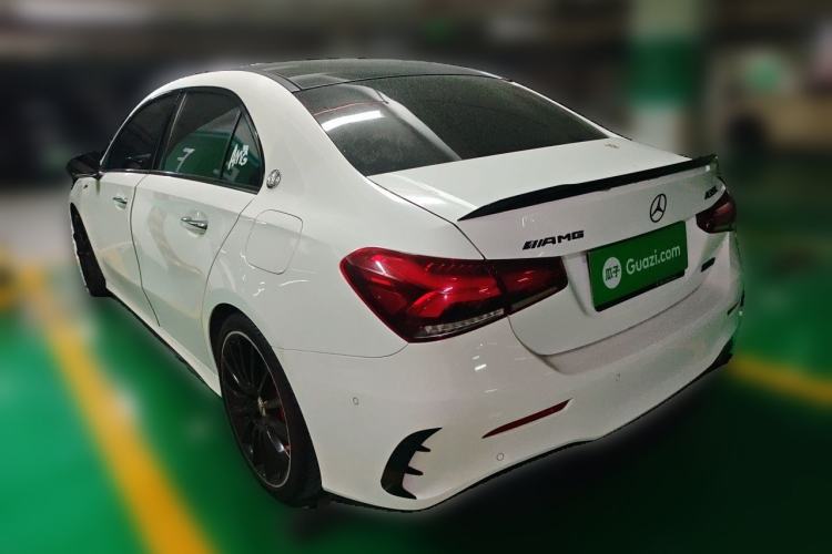 Used Mercedes-Benz A AMG 2019 AMG A 35 L 4MATIC Rear Left 45 Deg