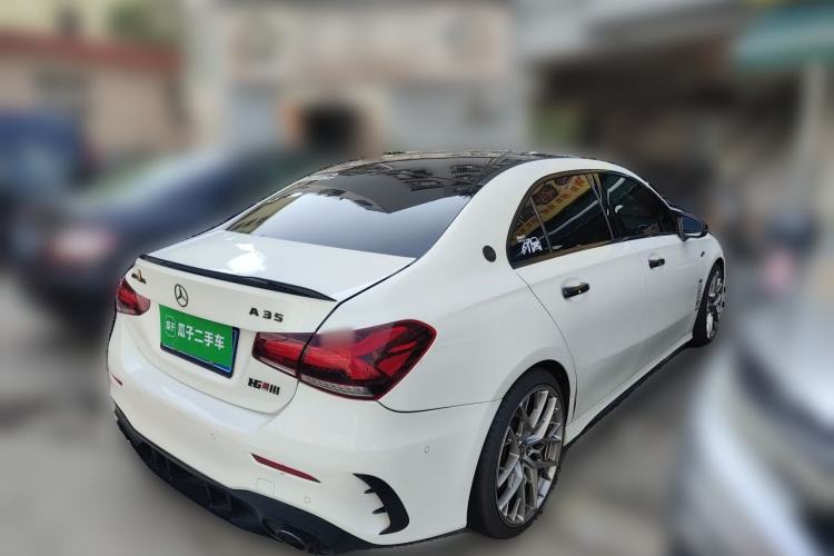 Used Mercedes-Benz A AMG 2019 AMG A 35 L 4MATIC Rear Right 45 Deg