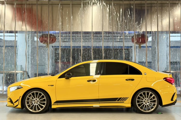 Used Mercedes-Benz A AMG 2019 AMG A 35 L 4MATIC First Edition Special Version Exterior 3