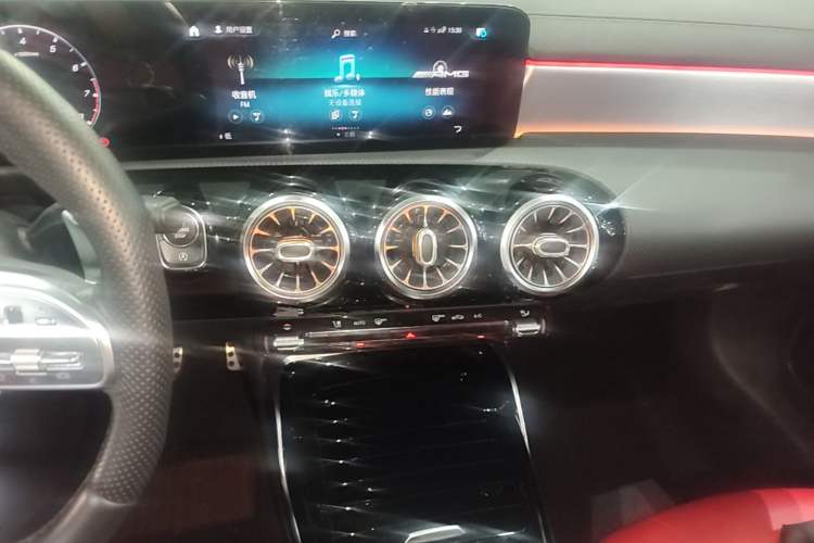 Used Mercedes-Benz A AMG 2020 Facelifted AMG A 35 4MATIC Audio And AC Panel