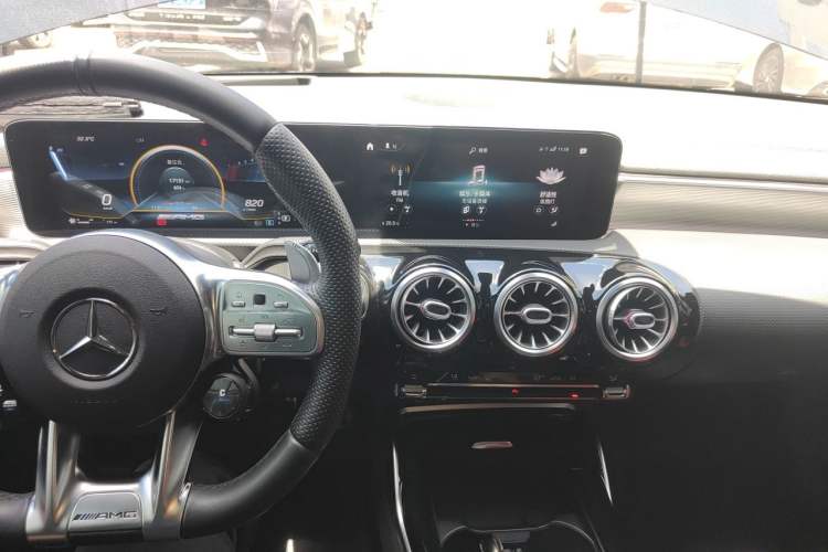 Used Mercedes-Benz A AMG 2020 AMG A 35 4MATIC Audio And AC Panel