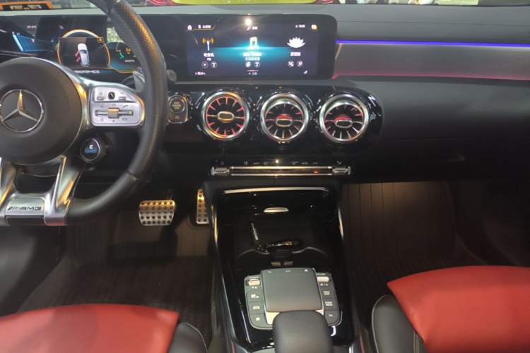 Used Mercedes-Benz A AMG 2020 AMG A 35 4MATIC Audio And AC Panel