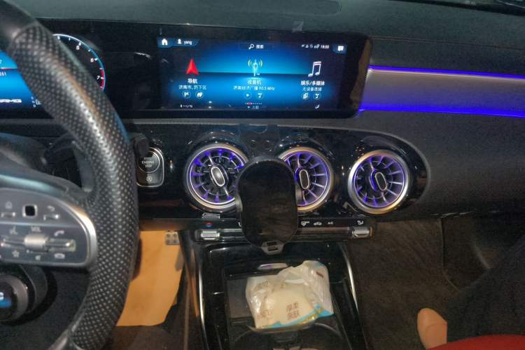 Used Mercedes-Benz A AMG 2020 AMG A 35 L 4MATIC Audio And AC Panel