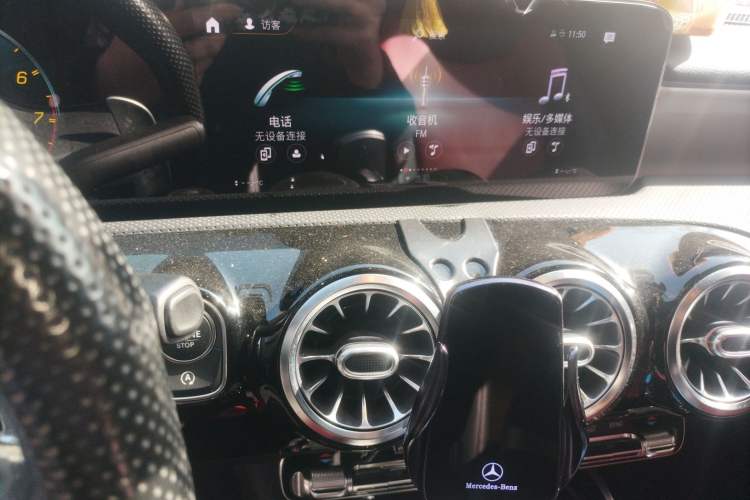 Used Mercedes-Benz A AMG 2020 AMG A 35 4MATIC Audio And AC Panel