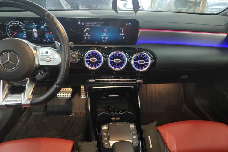 Used Mercedes-Benz A AMG 2020 AMG A 35 4MATIC Audio And AC Panel