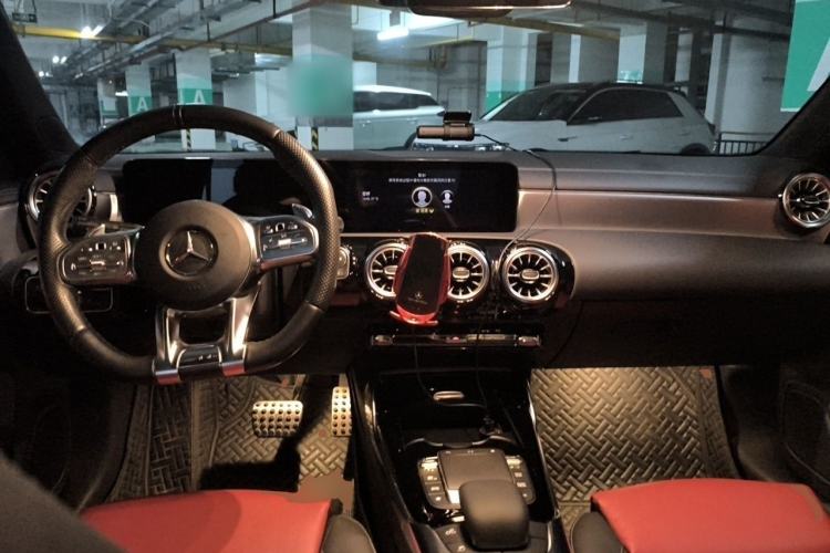 Used Mercedes-Benz A AMG 2020 Facelifted AMG A 35 4MATIC Center Console