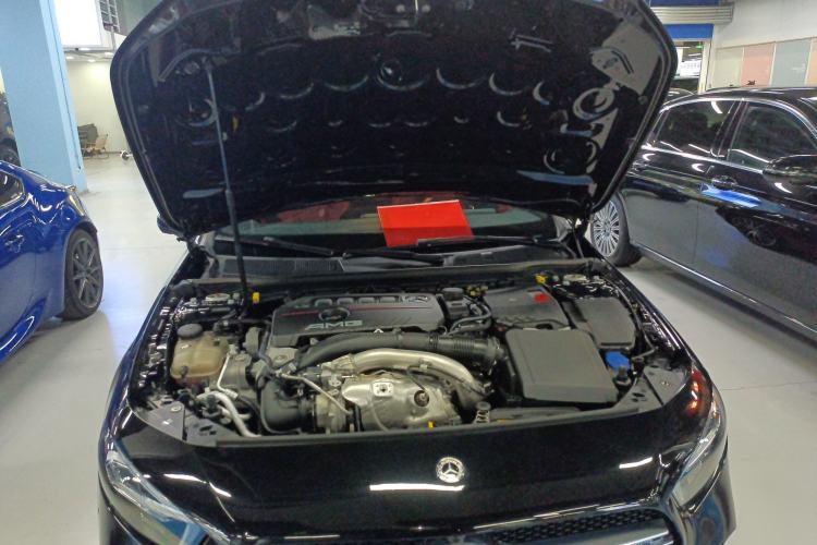 Used Mercedes-Benz A AMG 2020 Facelifted AMG A 35 4MATIC Engine Bay