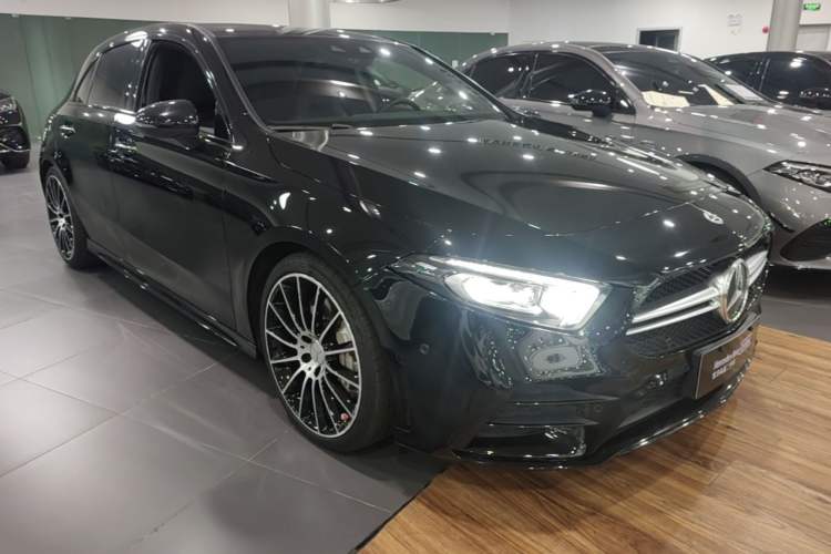 Used Mercedes-Benz A AMG 2020 Facelifted AMG A 35 4MATIC Front Right 45 Deg