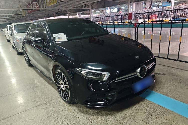 Used Mercedes-Benz A AMG 2020 Facelifted AMG A 35 4MATIC Front Right 45 Deg