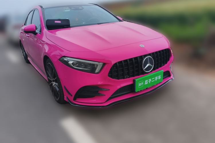 Used Mercedes-Benz A AMG 2020 AMG A 35 L 4MATIC Front Right 45 Deg