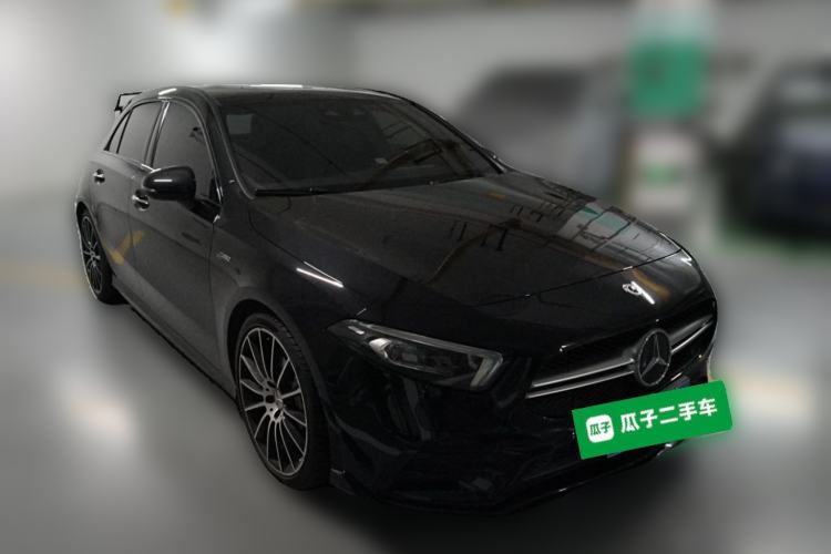 Used Mercedes-Benz A AMG 2020 Facelifted AMG A 35 4MATIC Front Right 45 Deg