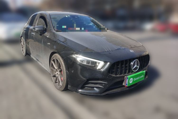 Used Mercedes-Benz A AMG 2020 AMG A 35 4MATIC Front Right 45 Deg