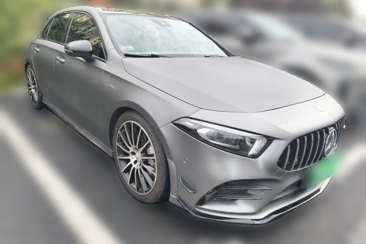Used Mercedes-Benz A AMG 2020 AMG A 35 4MATIC Front Right 45 Deg