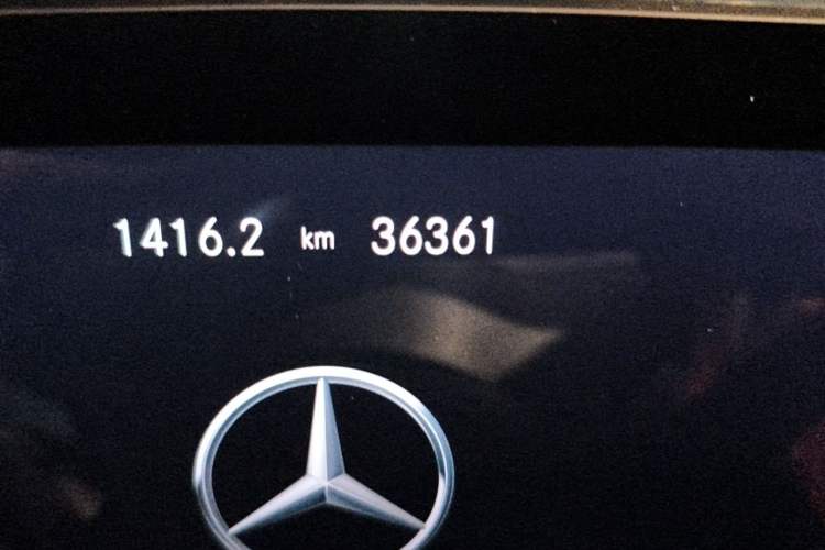 Used Mercedes-Benz A AMG 2020 Facelifted AMG A 35 4MATIC Odometer Close Up