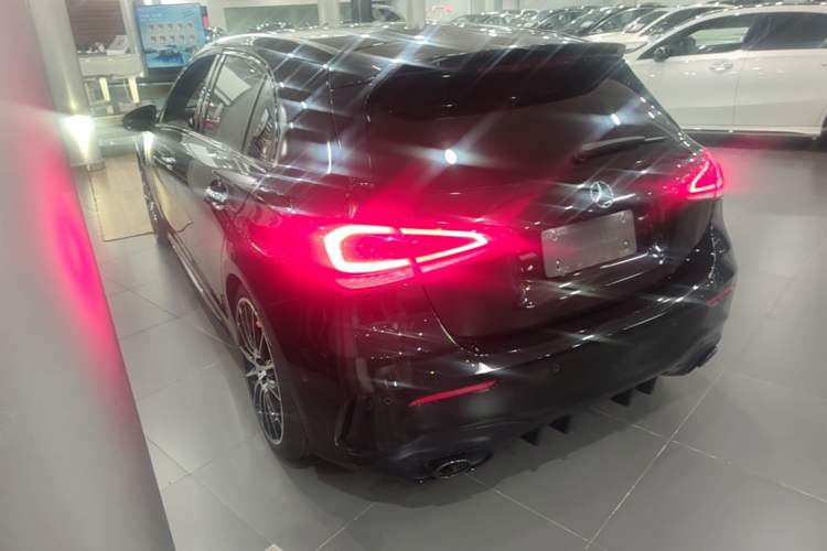 Used Mercedes-Benz A AMG 2020 Facelifted AMG A 35 4MATIC Rear Left 45 Deg
