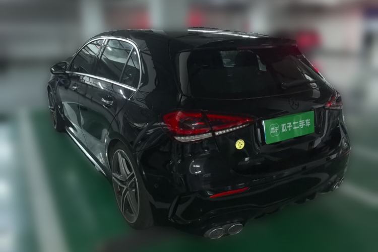 Used Mercedes-Benz A AMG 2020 AMG A 45 4MATIC+ Rear Left 45 Deg