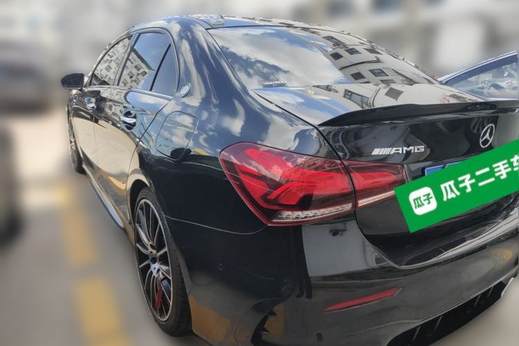 Used Mercedes-Benz A AMG 2020 AMG A 35 4MATIC Rear Left 45 Deg