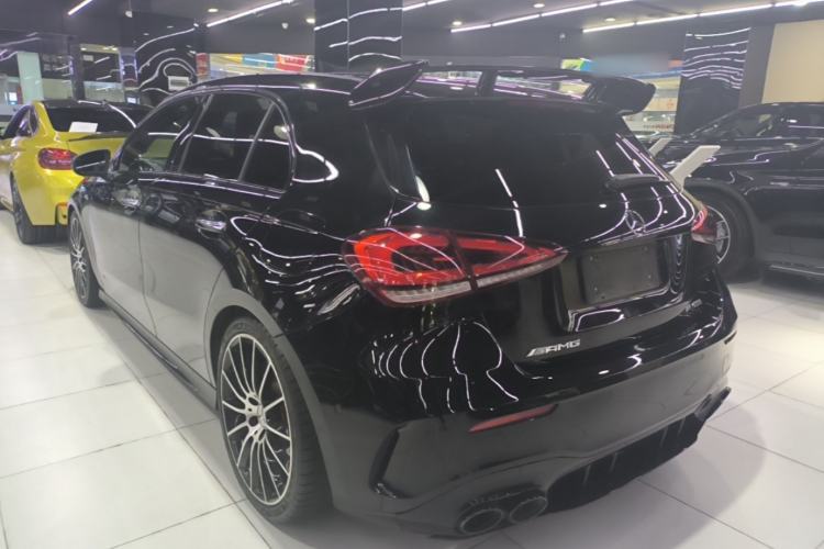 Used Mercedes-Benz A AMG 2020 AMG A 35 4MATIC Rear Left 45 Deg