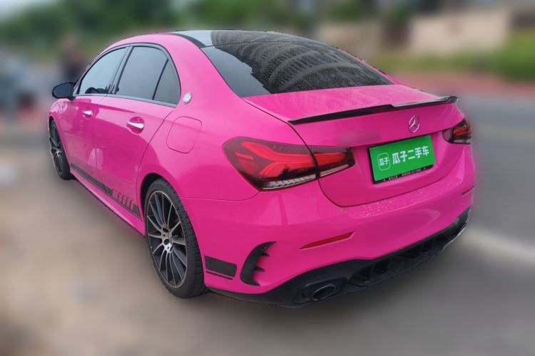 Used Mercedes-Benz A AMG 2020 AMG A 35 L 4MATIC Rear Left 45 Deg