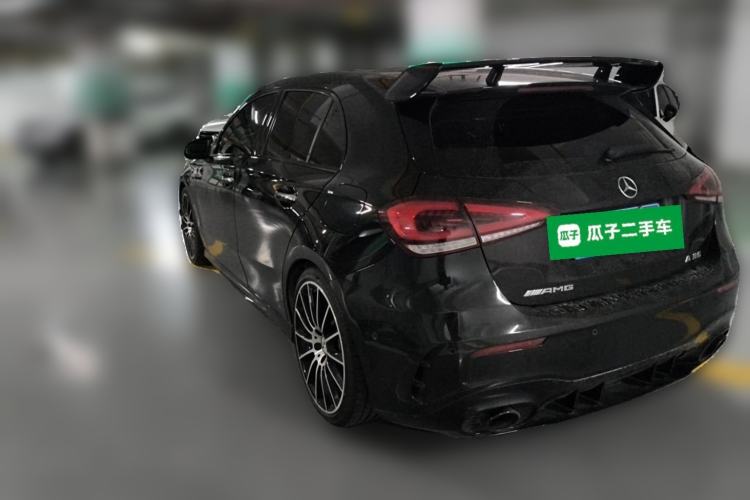 Used Mercedes-Benz A AMG 2020 Facelifted AMG A 35 4MATIC Rear Left 45 Deg