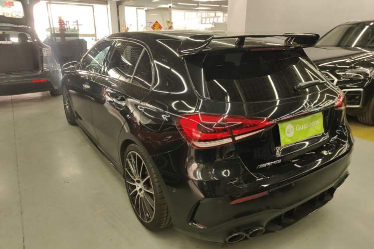 Used Mercedes-Benz A AMG 2020 AMG A 35 4MATIC Rear Left 45 Deg