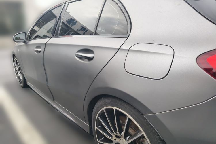 Used Mercedes-Benz A AMG 2020 AMG A 35 4MATIC Rear Left 45 Deg