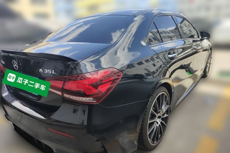 Used Mercedes-Benz A AMG 2020 AMG A 35 4MATIC Rear Right 45 Deg