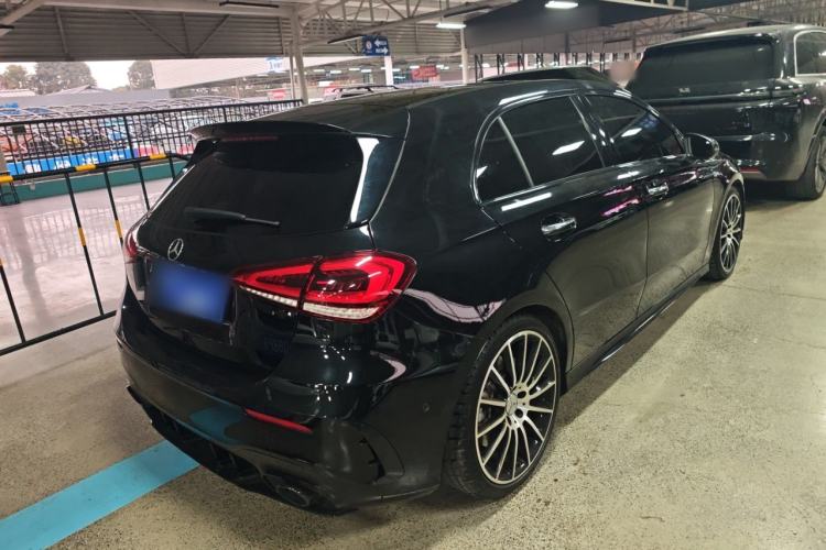 Used Mercedes-Benz A AMG 2020 Facelifted AMG A 35 4MATIC Rear Right 45 Deg