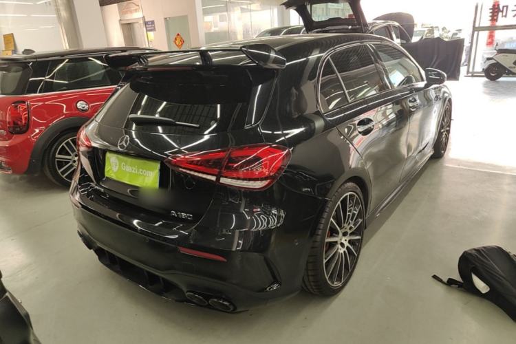 Used Mercedes-Benz A AMG 2020 AMG A 35 4MATIC Rear Right 45 Deg