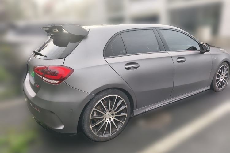 Used Mercedes-Benz A AMG 2020 AMG A 35 4MATIC Rear Right 45 Deg