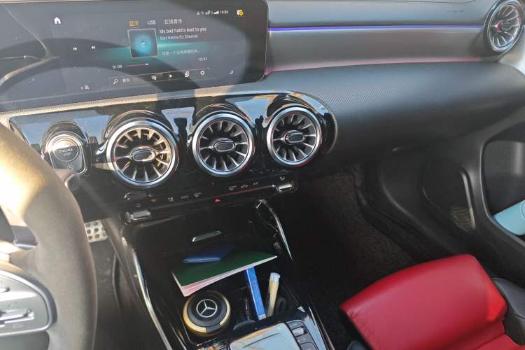 Used Mercedes-Benz A AMG 2020 Facelift AMG A 35 4MATIC First Edition Special Version Audio And AC Panel