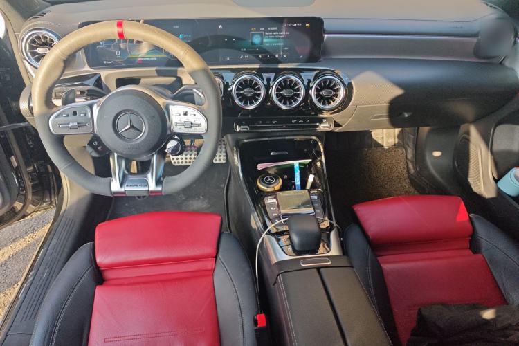 Used Mercedes-Benz A AMG 2020 Facelift AMG A 35 4MATIC First Edition Special Version Center Console