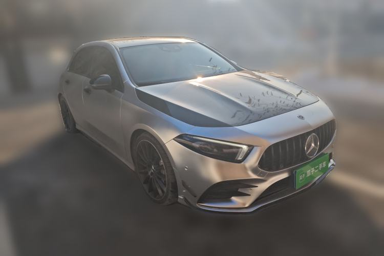 Used Mercedes-Benz A AMG 2020 Facelift AMG A 35 4MATIC First Edition Special Version Front Right 45 Deg