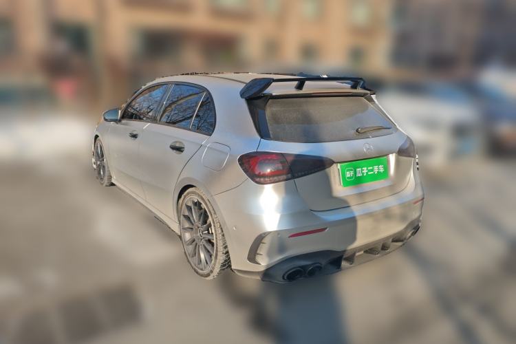 Used Mercedes-Benz A AMG 2020 Facelift AMG A 35 4MATIC First Edition Special Version Rear Left 45 Deg