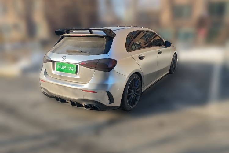 Used Mercedes-Benz A AMG 2020 Facelift AMG A 35 4MATIC First Edition Special Version Rear Right 45 Deg