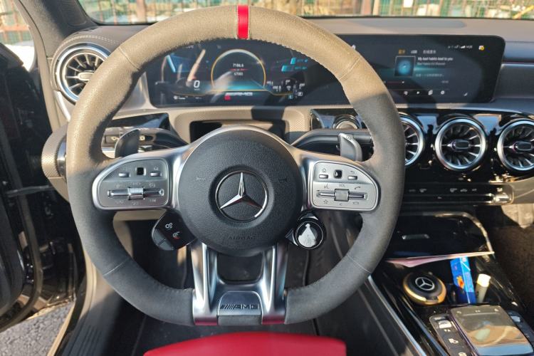 Used Mercedes-Benz A AMG 2020 Facelift AMG A 35 4MATIC First Edition Special Version Steering Wheel
